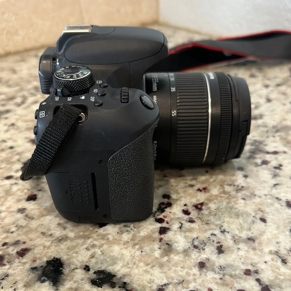 Canon EOS Rebel T6 Black Camera